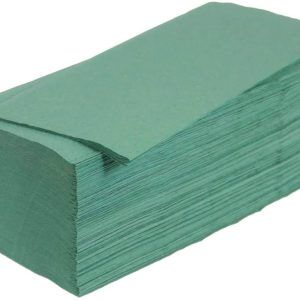 Ręcznik papierowy ZZ zielony 25×23